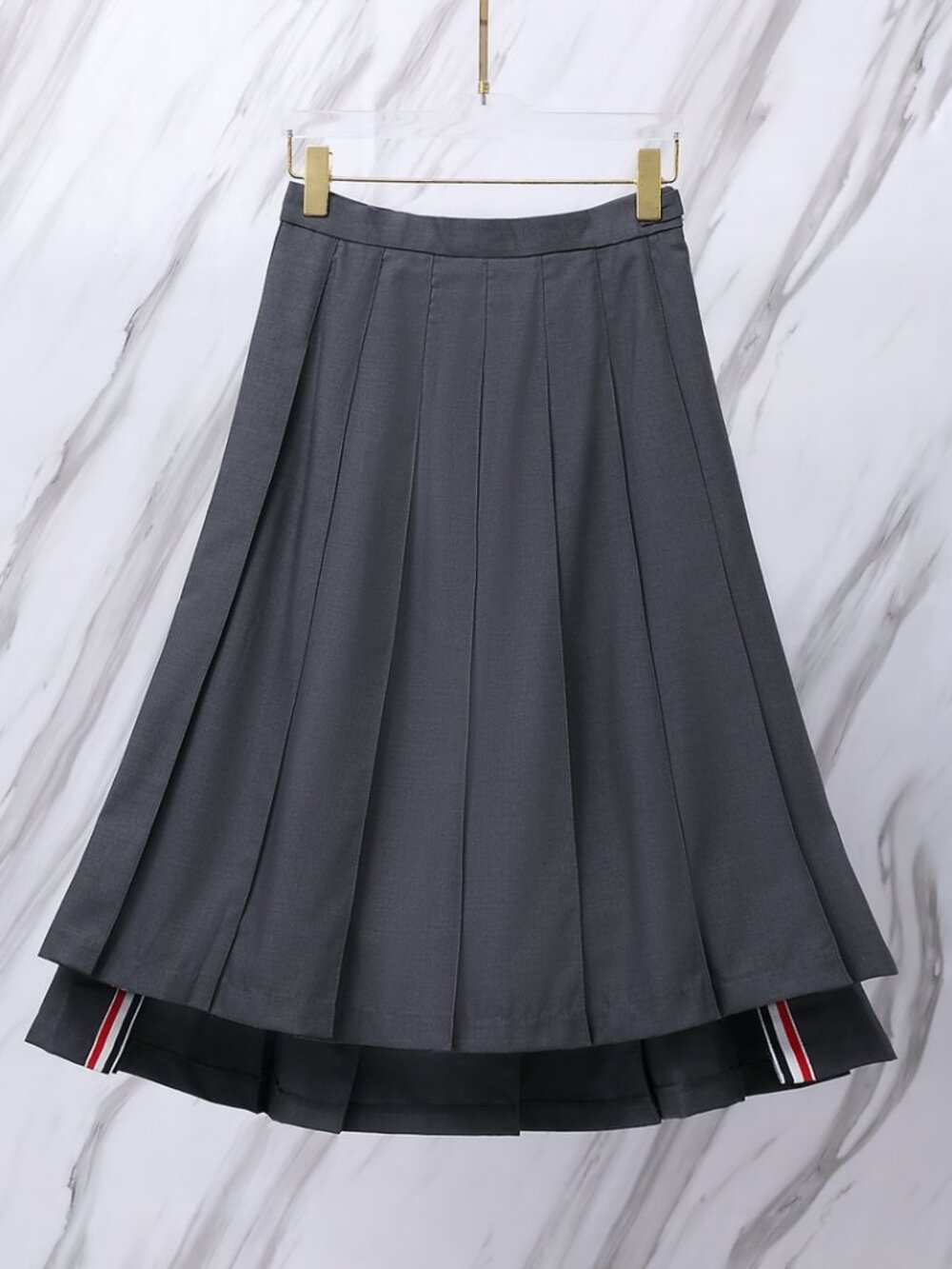 Classic Thom Browne Women's Long Skirt